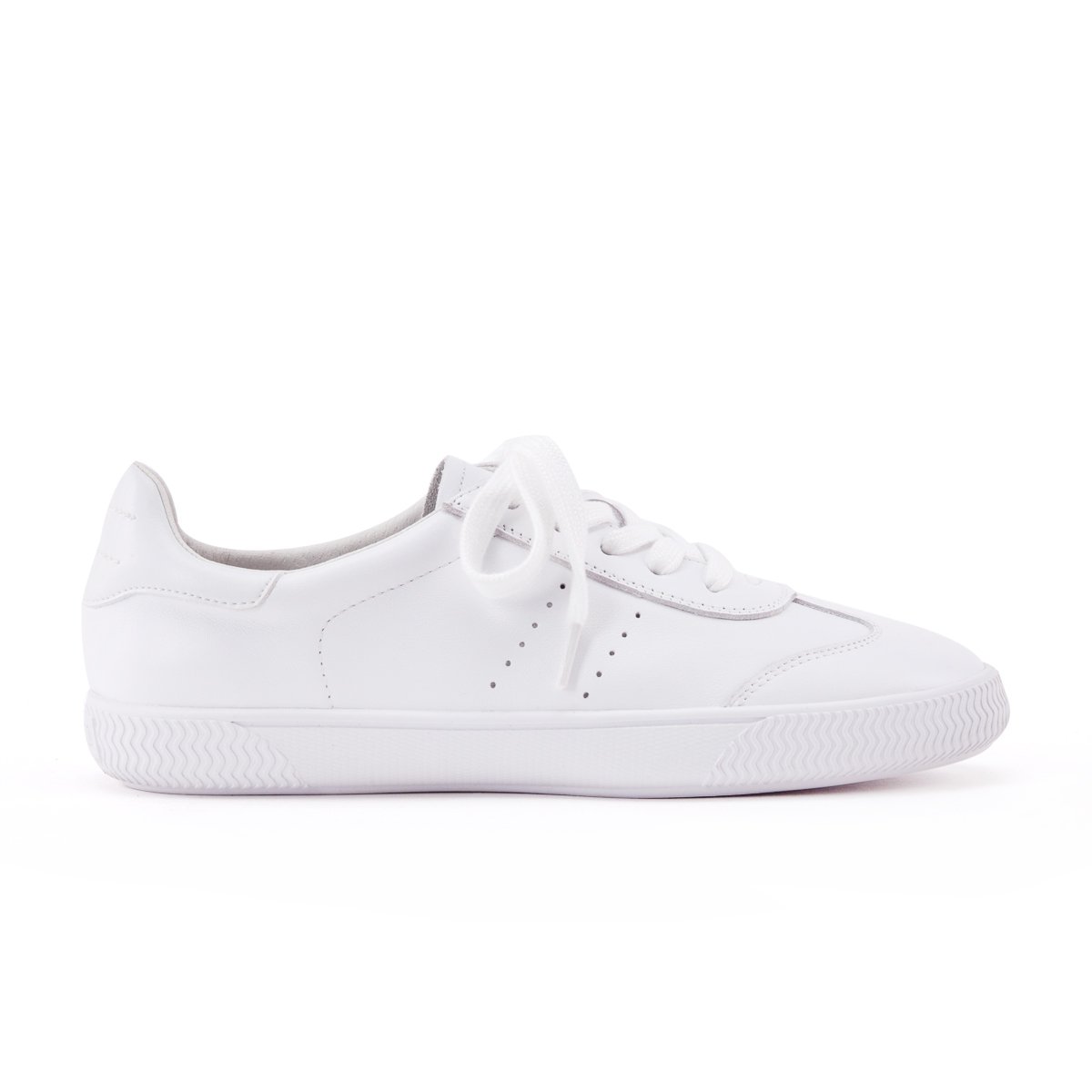 迪士尼联名gracegift鞋包专场 2018秋新牛二层皮百搭休闲鞋女鞋小白鞋