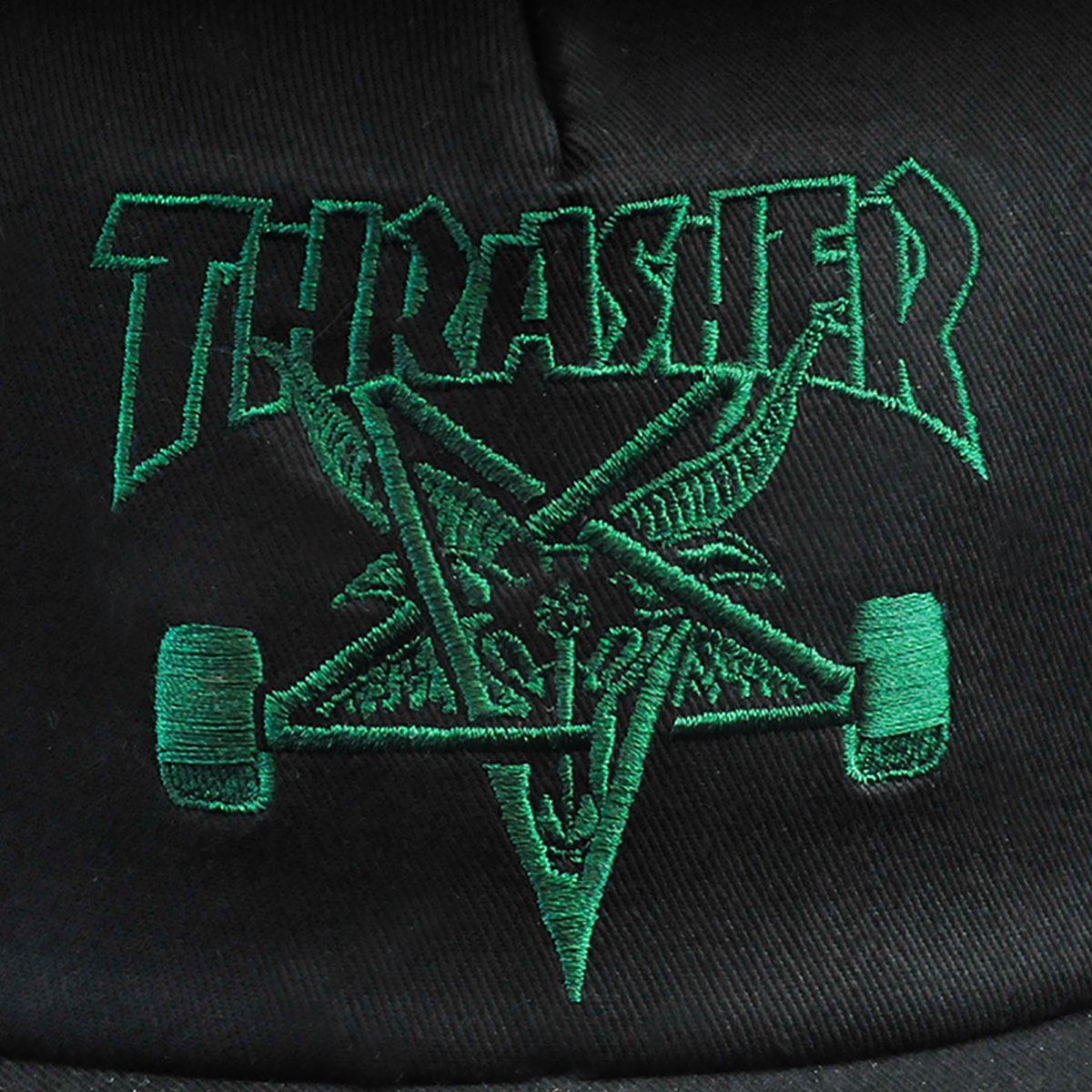 美国进口中性款 卡车网男女潮帽thrasher火焰鸭舌帽
