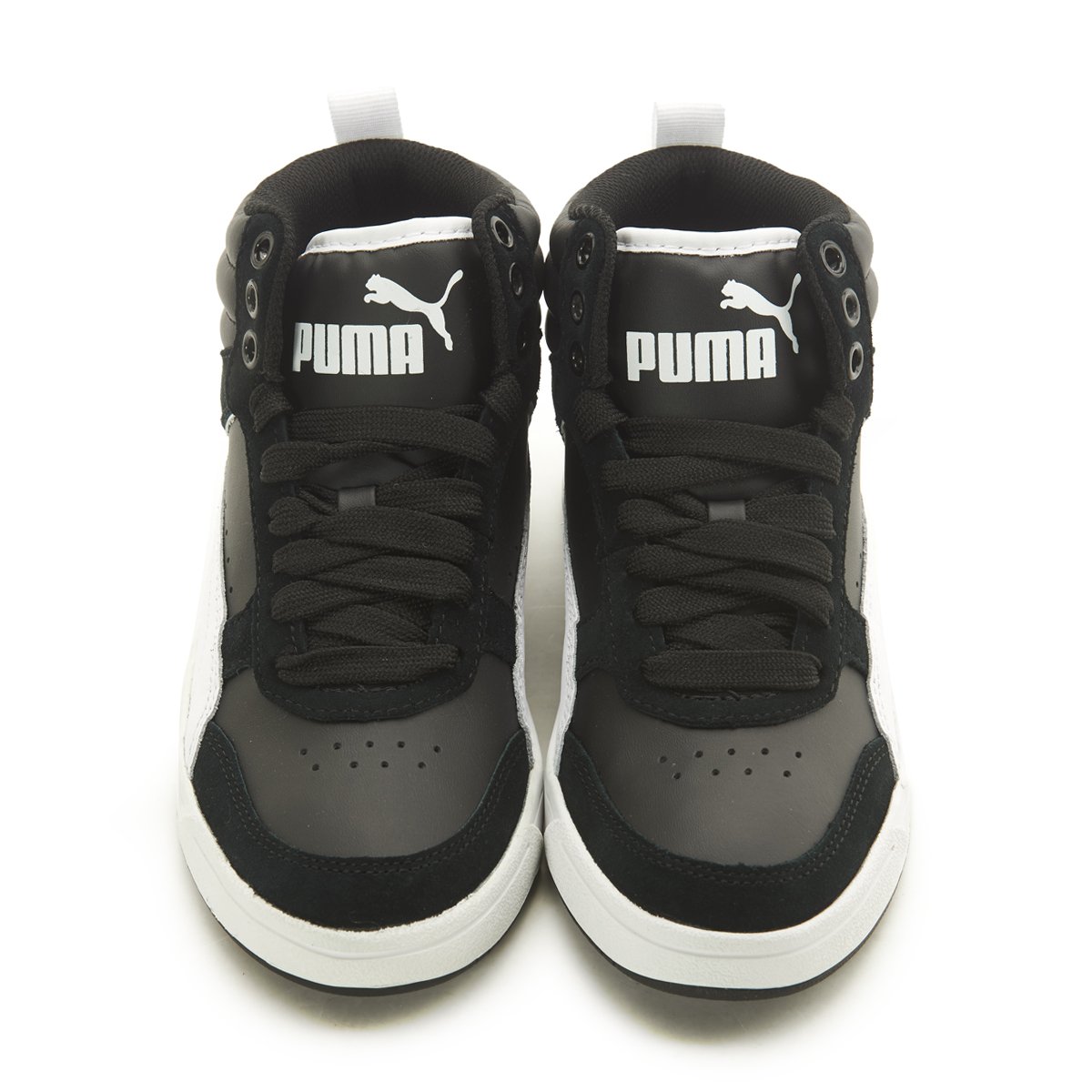 彪马puma rebound 中性款黑色运动鞋 基础系列