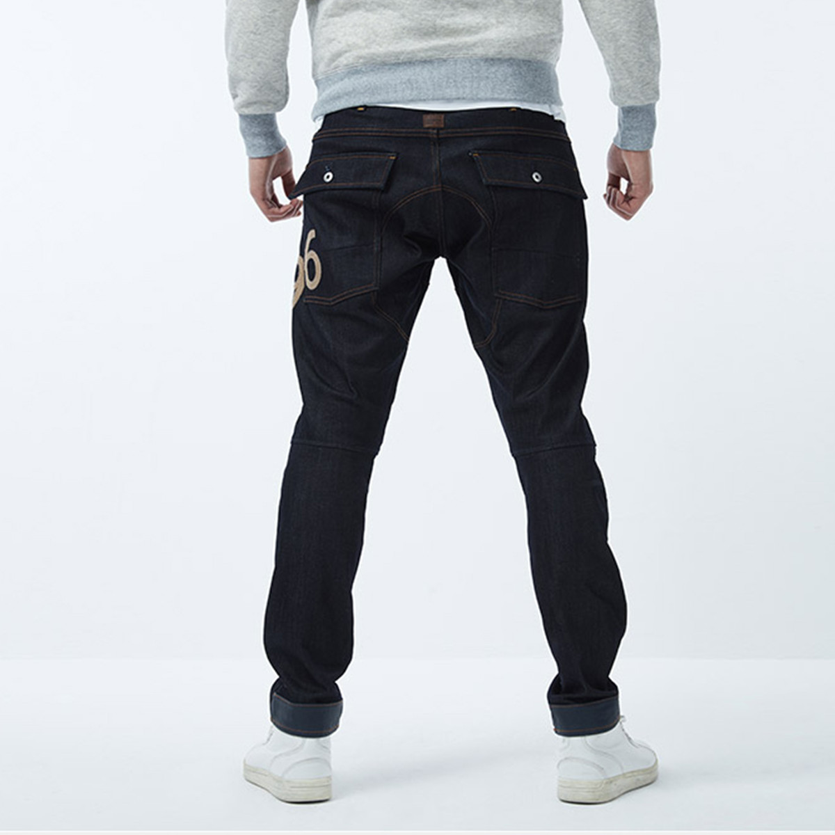 g-star raw 96版复刻3d剪裁纪念款牛仔裤男
