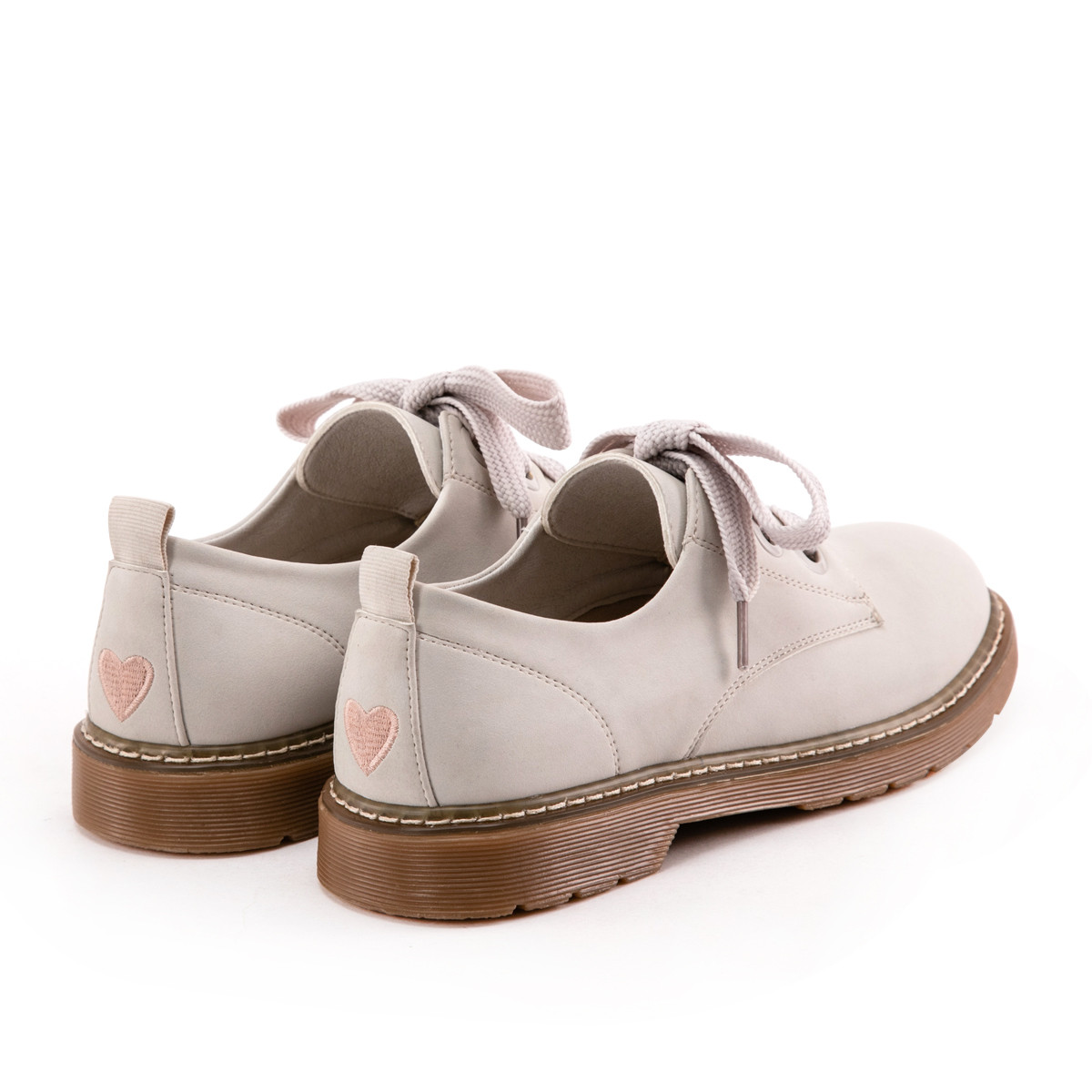 gracegift2019春夏新品系带英伦风牛津鞋平底单鞋女鞋