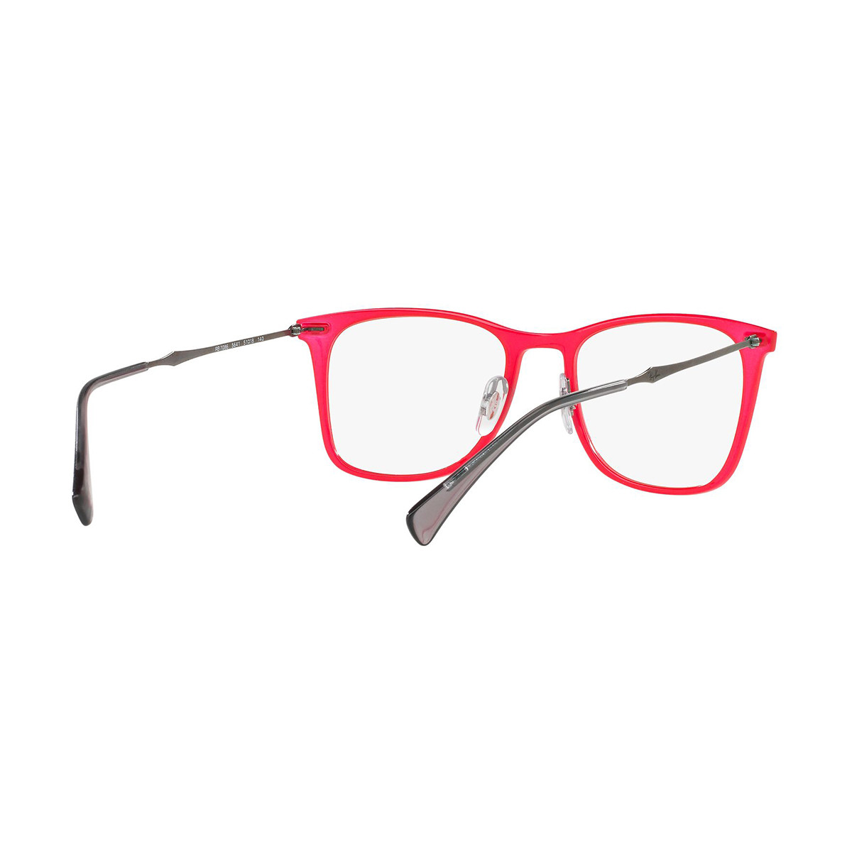 rayban雷朋光学镜架男女款全框注塑方形镜架0rx7086