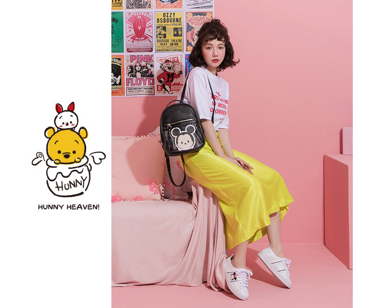 gracegift【迪士尼联名款】tsum卡通包包书包双肩背包女包女款双肩包