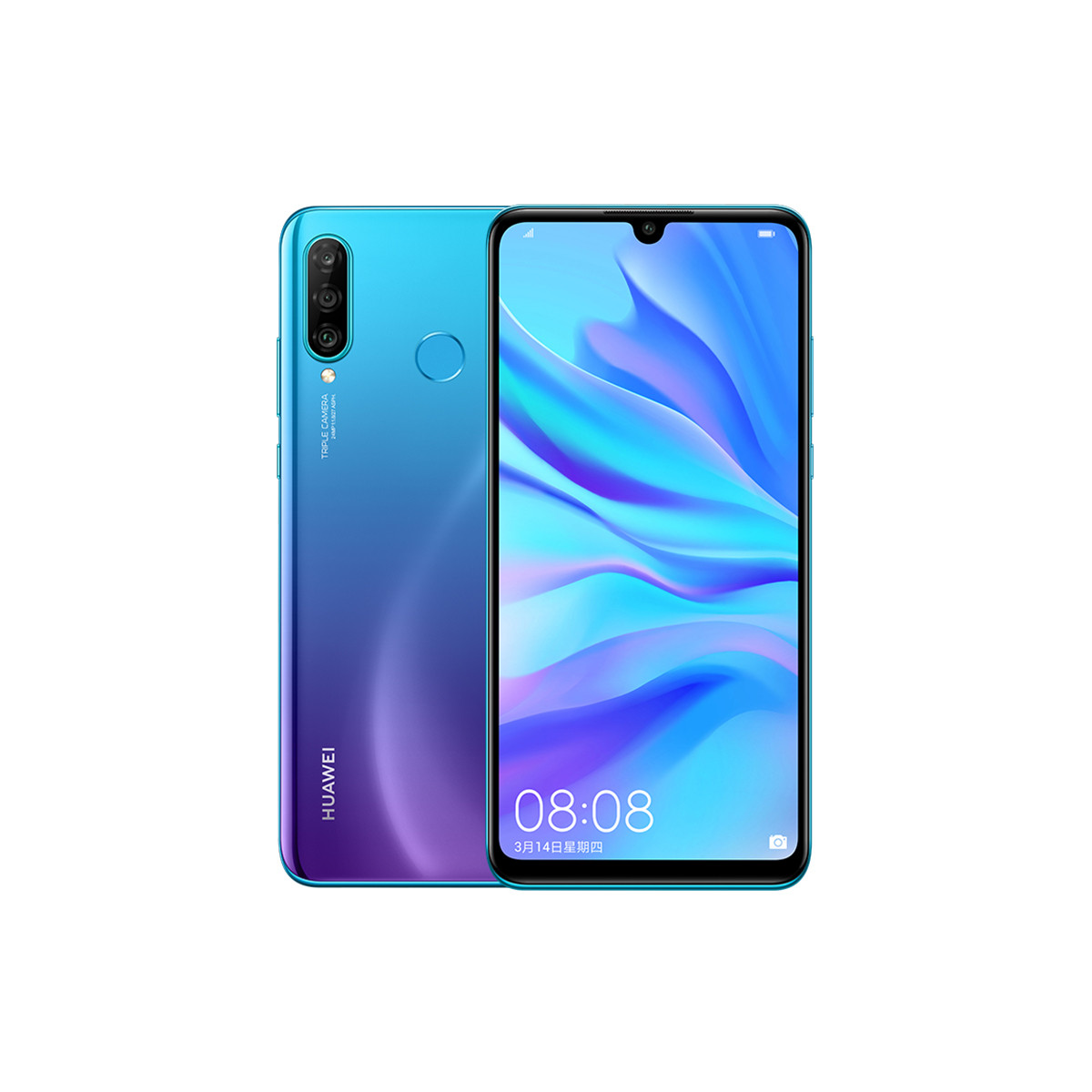 华为huawei nova4e 4gb 128gb 全网通mar-al00a全网通