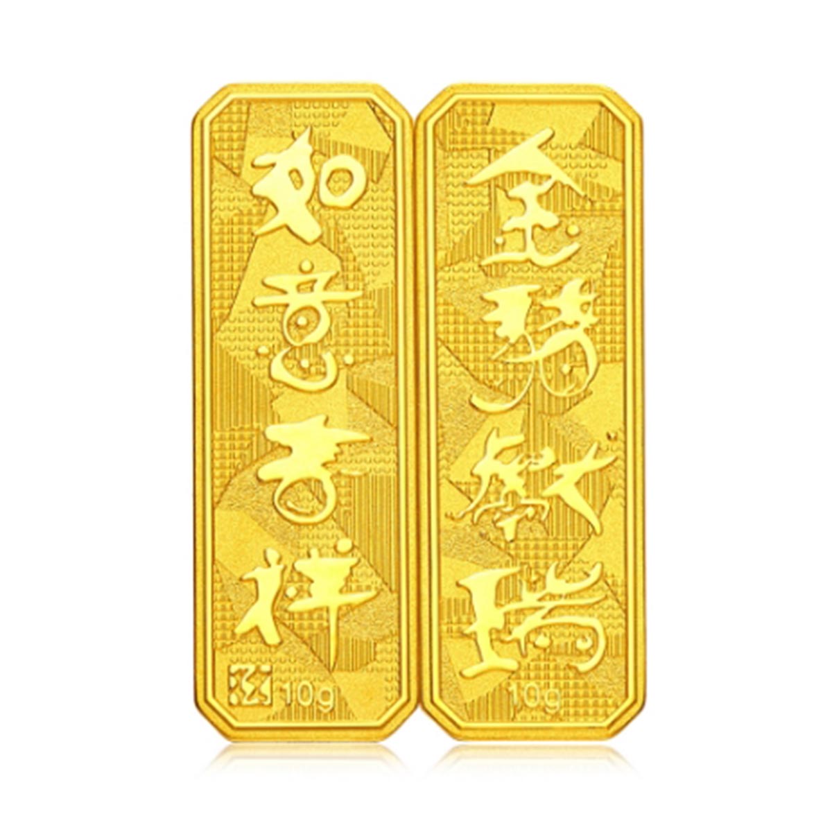 周大福 x林文杰 新品-猪年献瑞 足金黄金金条