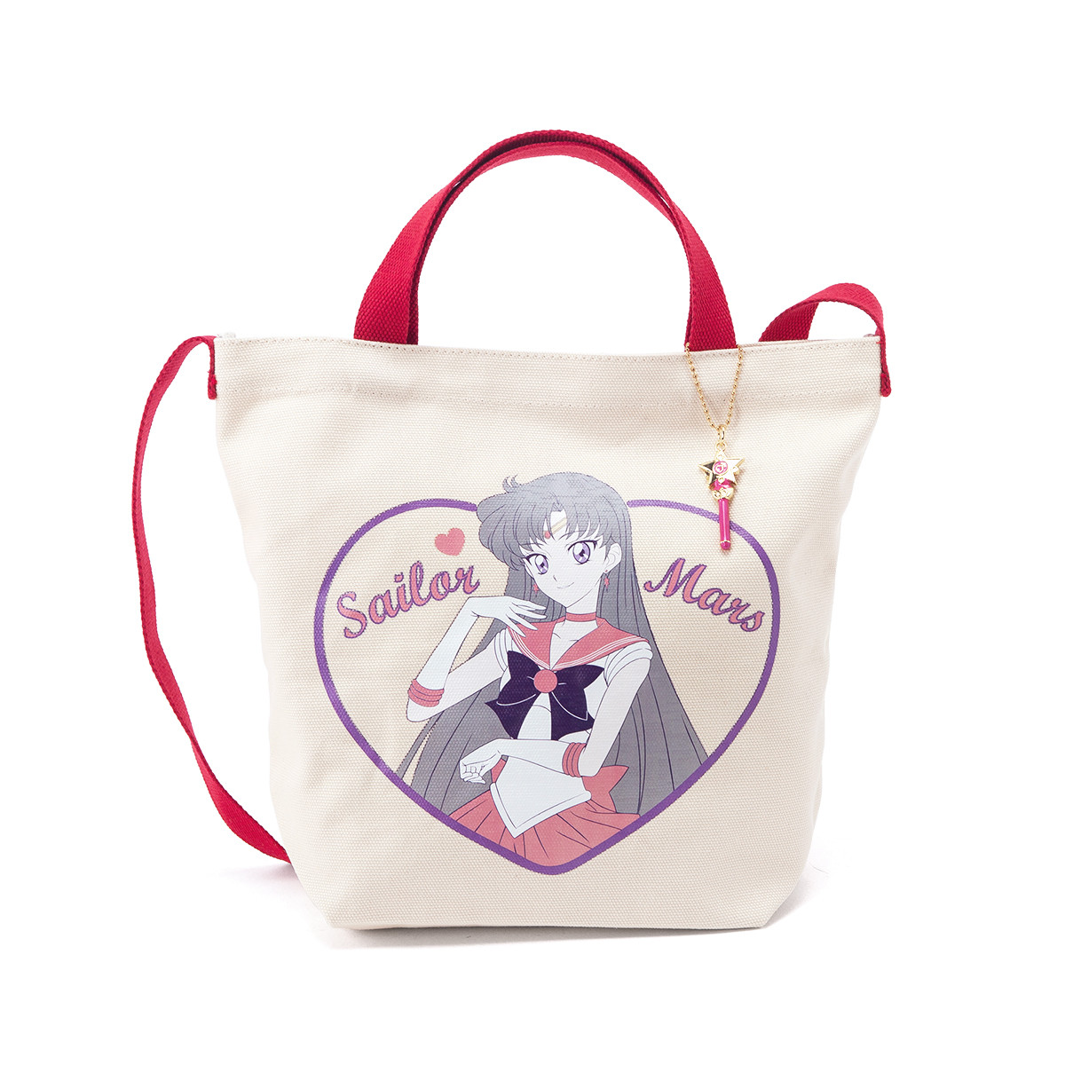 gracegift美少女战士少女心帆布包购物袋两用手提女包包斜挎包9subag
