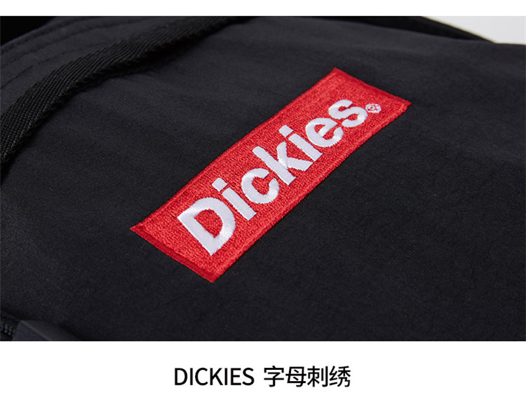 dickies棋盘格拼接色男式双肩包dk006619