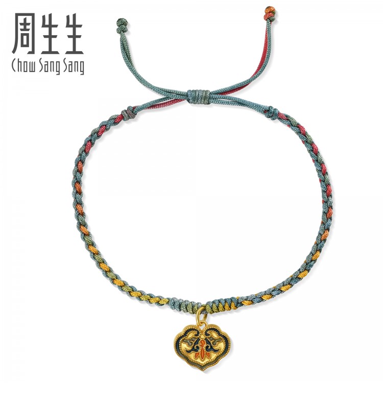 周生生黄金(足金)文化祝福文化小品如意黄金手链