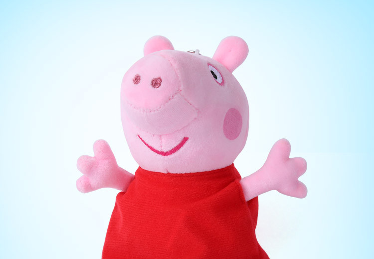 小猪佩奇小猪佩奇 毛绒公仔玩偶娃娃 佩佩19cmHWPP002_唯品会