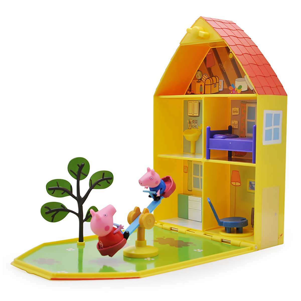 小猪佩奇过家家儿童玩具 宝宝礼物花园玩具屋套装
