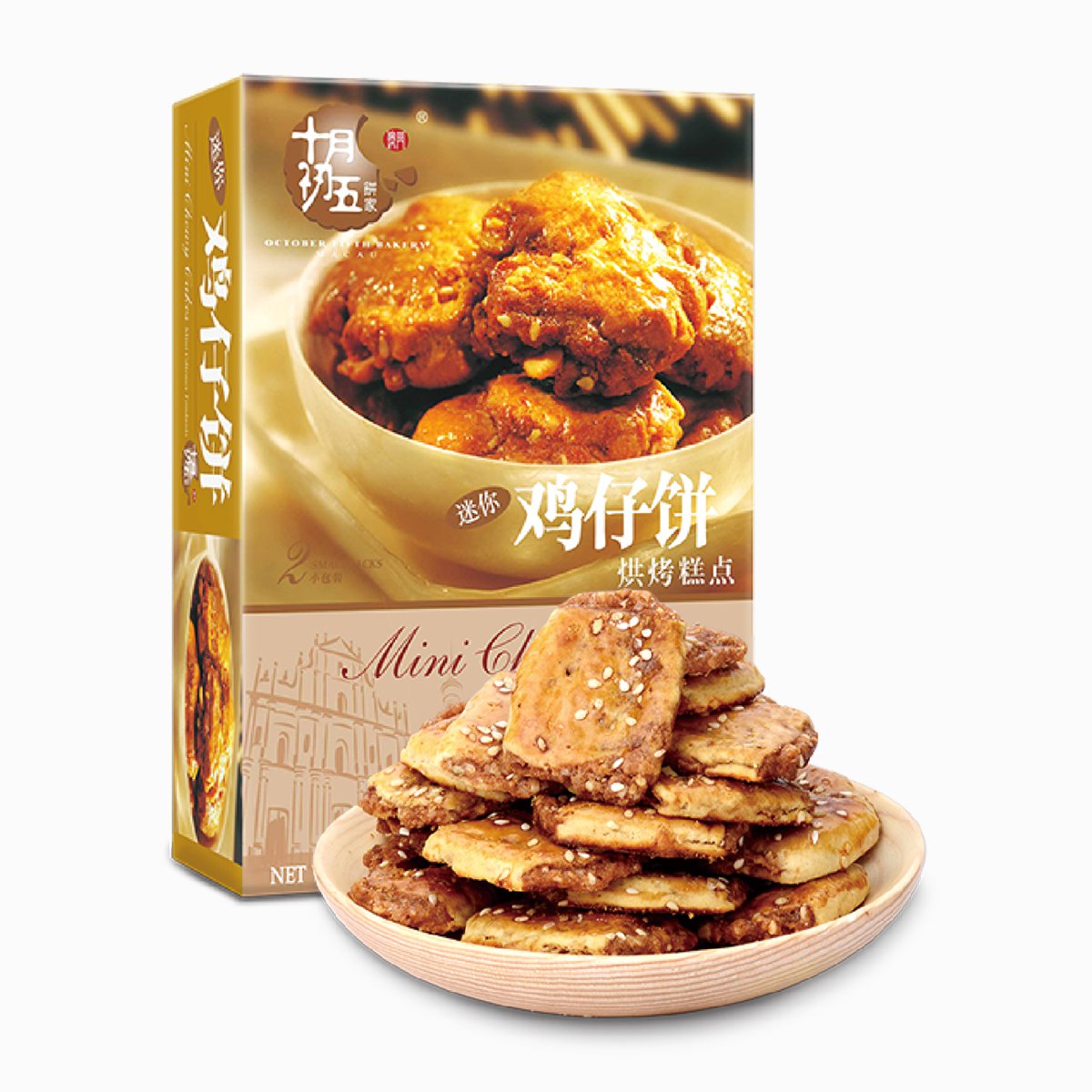 迷你鸡仔饼干(盒装)200g