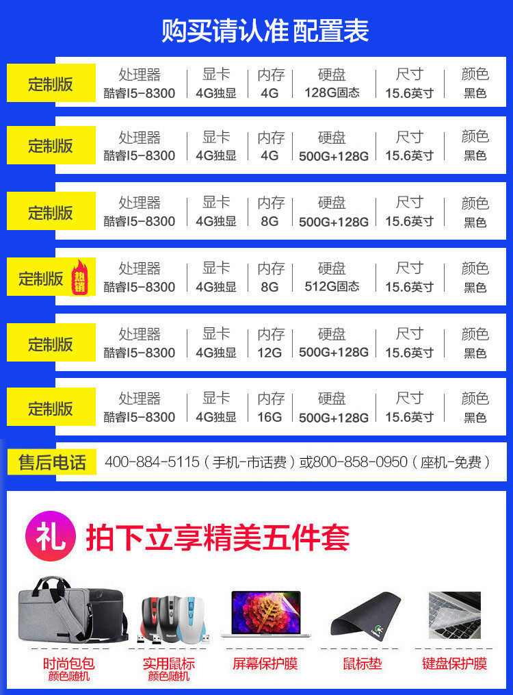 【推荐】戴尔g3 3579 新游匣15.6英寸吃鸡游戏笔记本