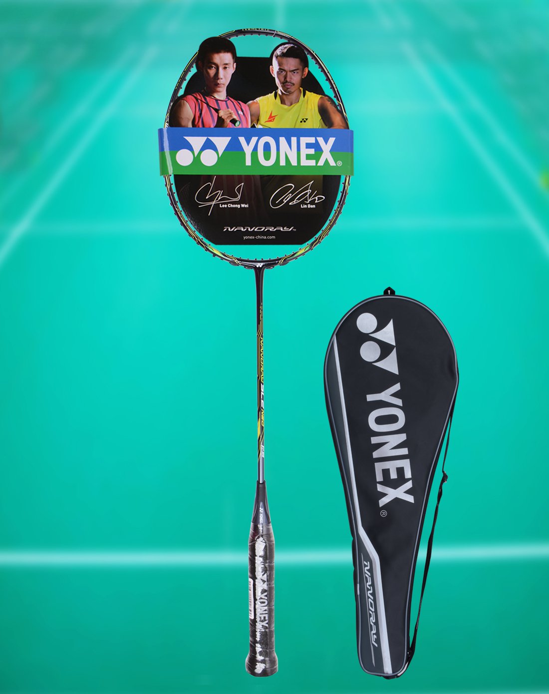 速度型女款明星同款羽毛球拍全碳素高端单拍空拍尤尼克斯yonex