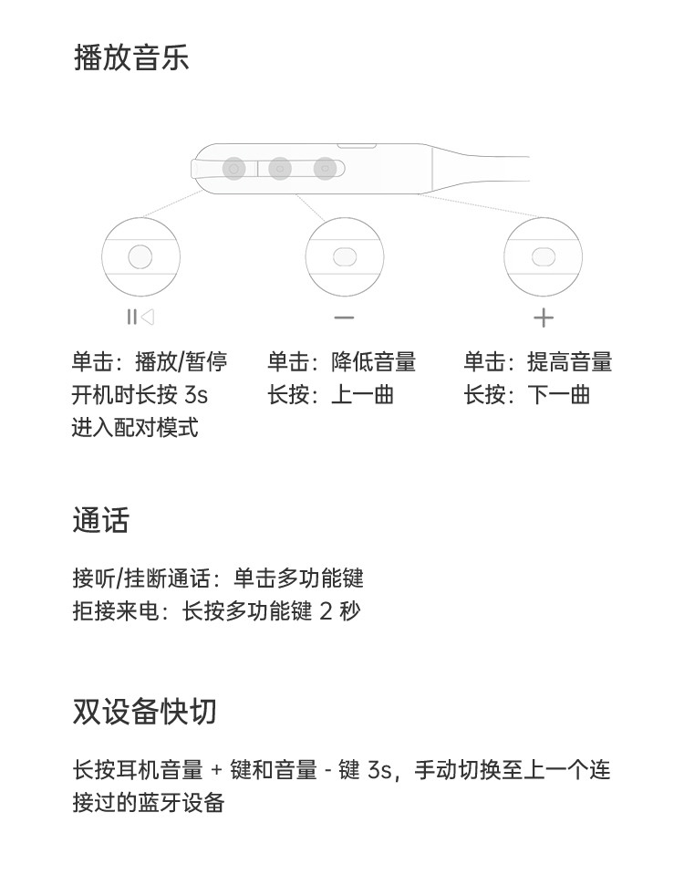 oppo蓝牙耳机说明书,oppow31蓝牙耳机说明书 oppo enco m31无线蓝牙耳机颈挂式挂脖式超长续航运动耳机