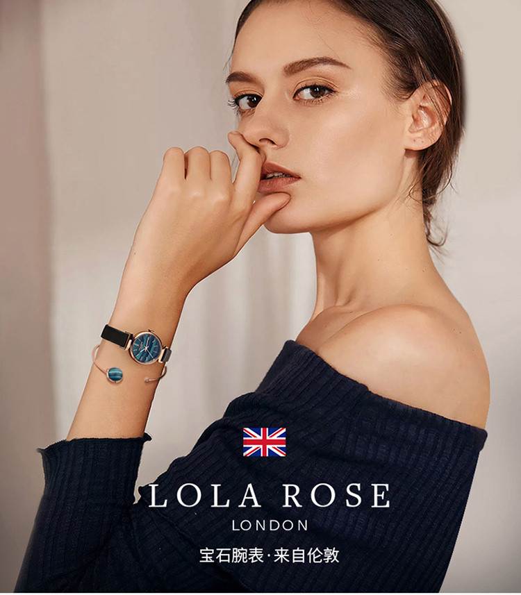 【玛瑙绿表盘】lolarose防水手表石英女表女士手表dw-ck