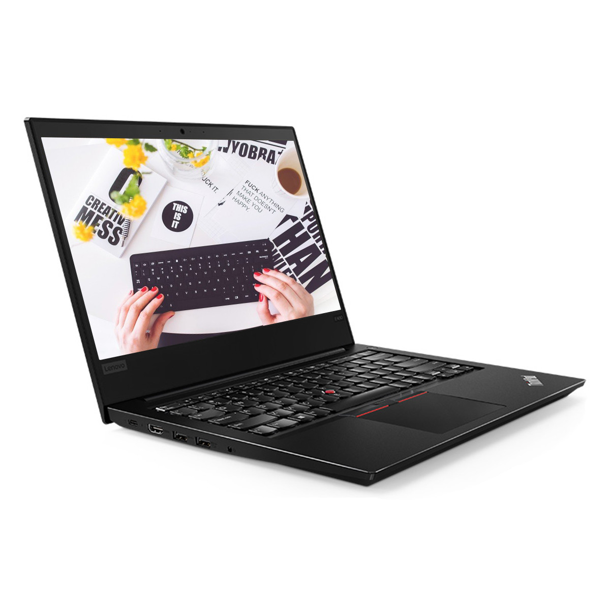 新款e490 14英寸轻薄便携窄边款商务学习手提笔记本电脑