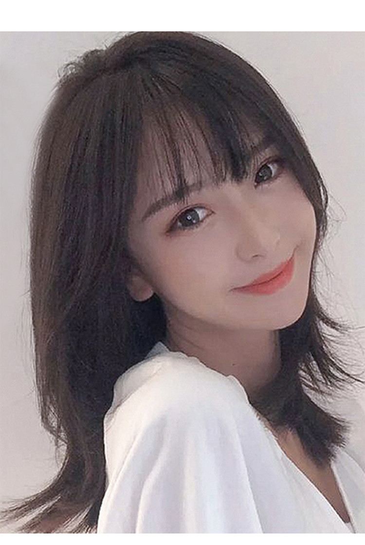 空气刘海补发女网红法式刘海假发片真发隐形无痕头顶