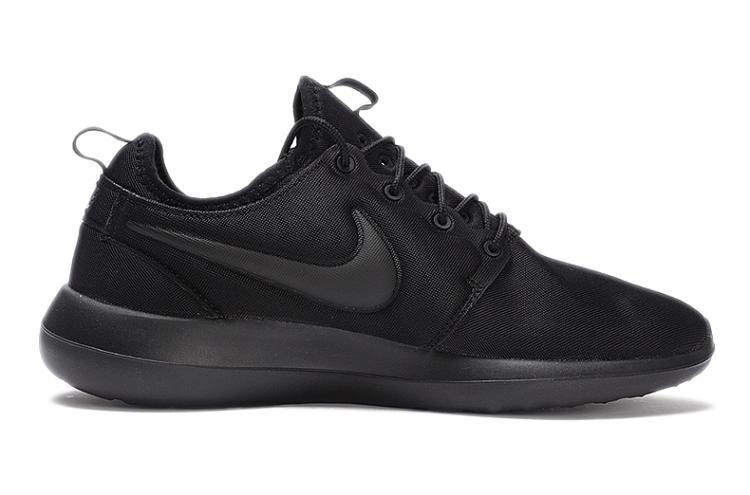 耐克nike nike roshe two 男子黑色运动休闲鞋