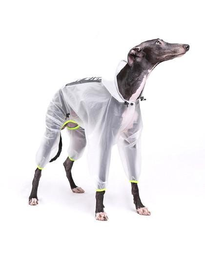 ispet宠物狗狗雨衣哈士奇金毛萨摩耶中大型犬雨衣