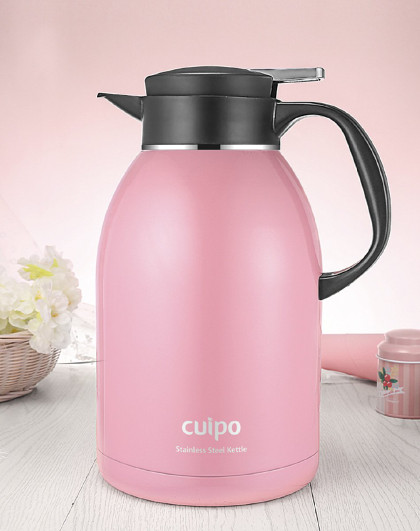 cuipo 家用保温壶暖壶热水壶开水瓶304不锈钢保暖瓶大容量咖啡壶2500