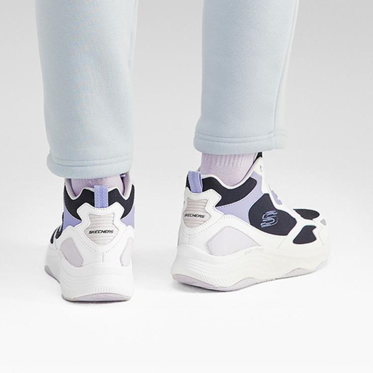 斯凯奇 出清【D'LUX缓震大底】女鞋高帮运动休闲鞋跑步女靴回弹秋冬