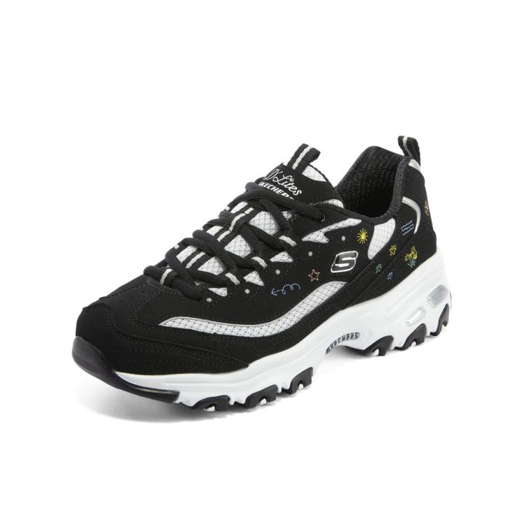 斯凯奇 【花心熊】女鞋熊猫鞋复古经典老爹鞋舒适缓震小白鞋休闲鞋秋冬季