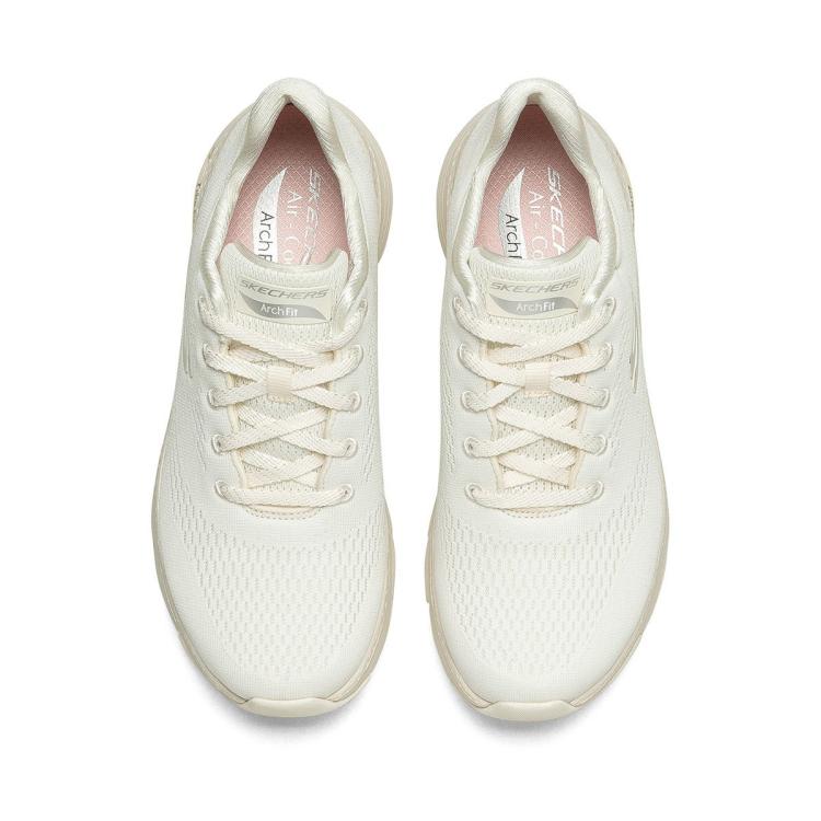 斯凯奇 【足弓支撑科技】高回弹女鞋运动鞋跑步鞋健步鞋女缓震春夏