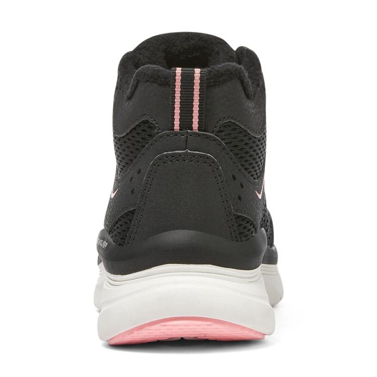 斯凯奇 【绒里御寒】女鞋轻量回弹高帮休闲运动跑步鞋工装靴尺码偏大冬