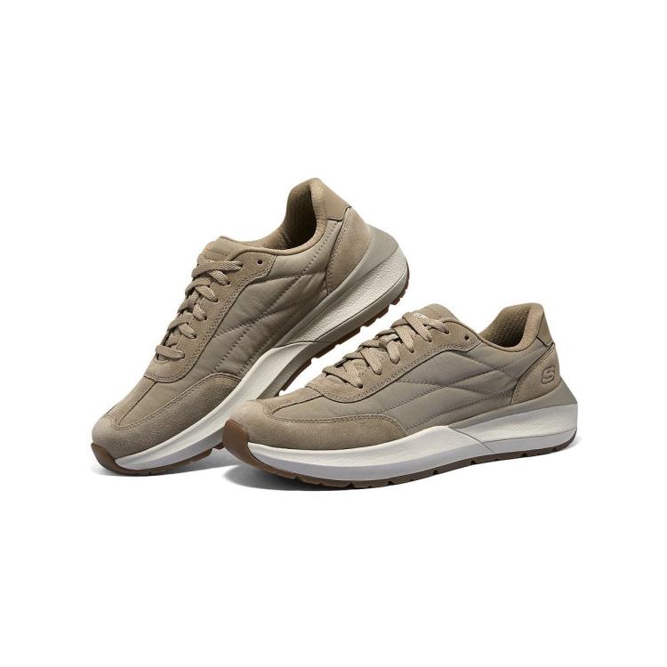 SKECHERS 斯凯奇 【舒适运动】男鞋复古慢跑鞋休闲鞋休闲运动鞋男德训鞋百搭秋冬季