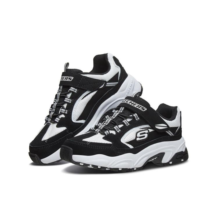 斯凯奇 男中大童|男童鞋魔术贴时尚百搭老爹鞋缓震运动鞋秋冬季