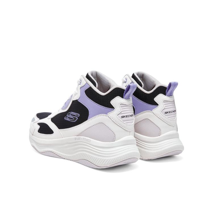 斯凯奇 出清【D'LUX缓震大底】女鞋高帮运动休闲鞋跑步女靴回弹秋冬