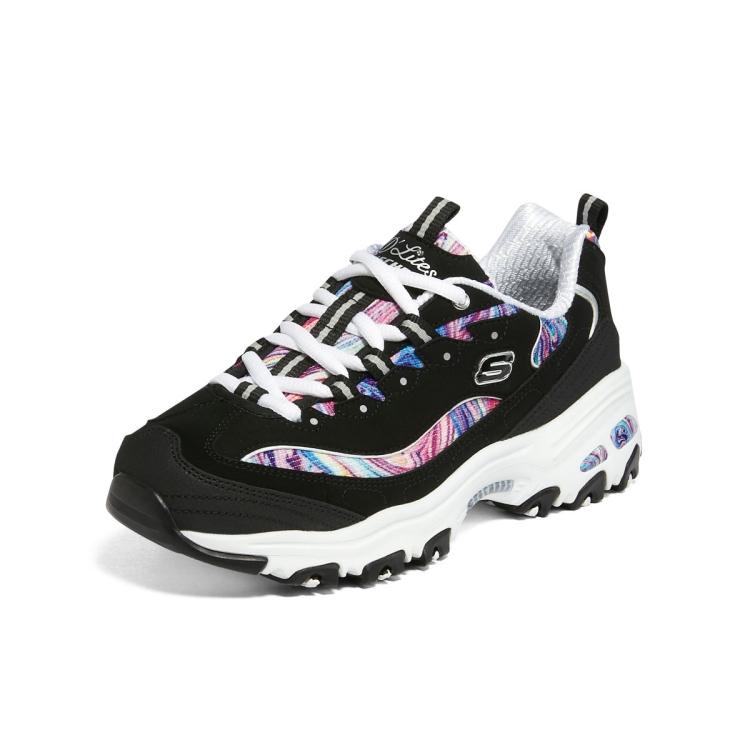 斯凯奇 【爆款推荐】女鞋老爹鞋休闲运动鞋撞色小白鞋尺码偏大秋冬季