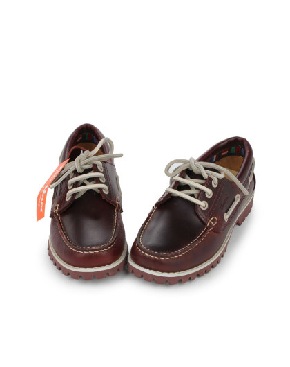 奥卡索trunari牛皮平跟舒适休闲女单鞋