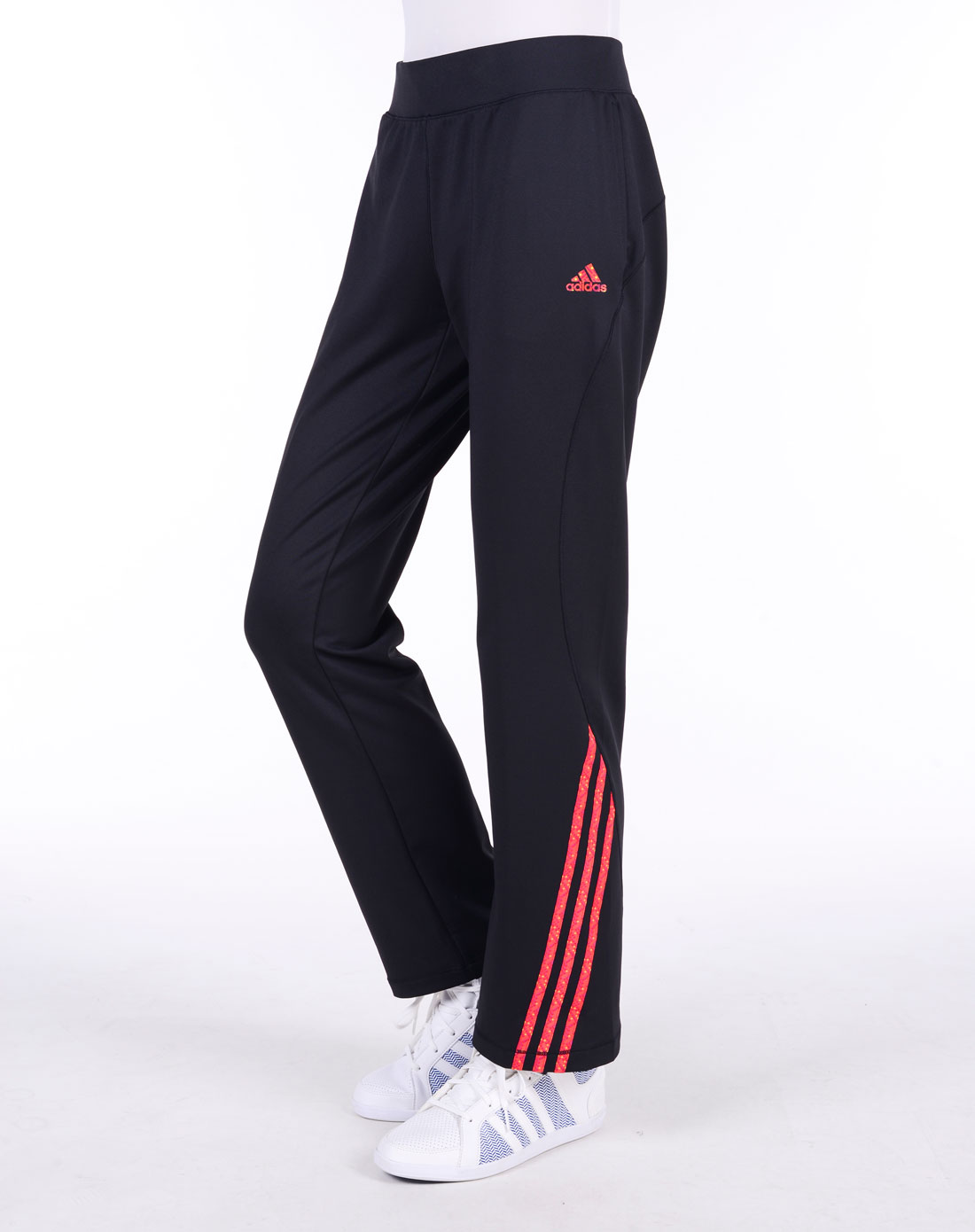 阿迪达斯adidas女装专场-女子黑色长裤