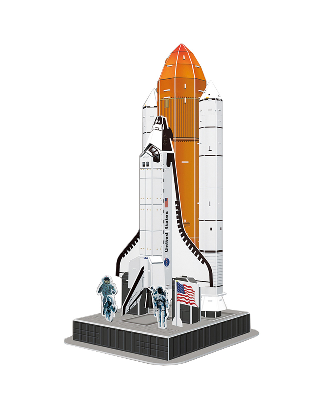 积木拼图序列玩具专场-乐立方cubicfun 发现号航天飞船