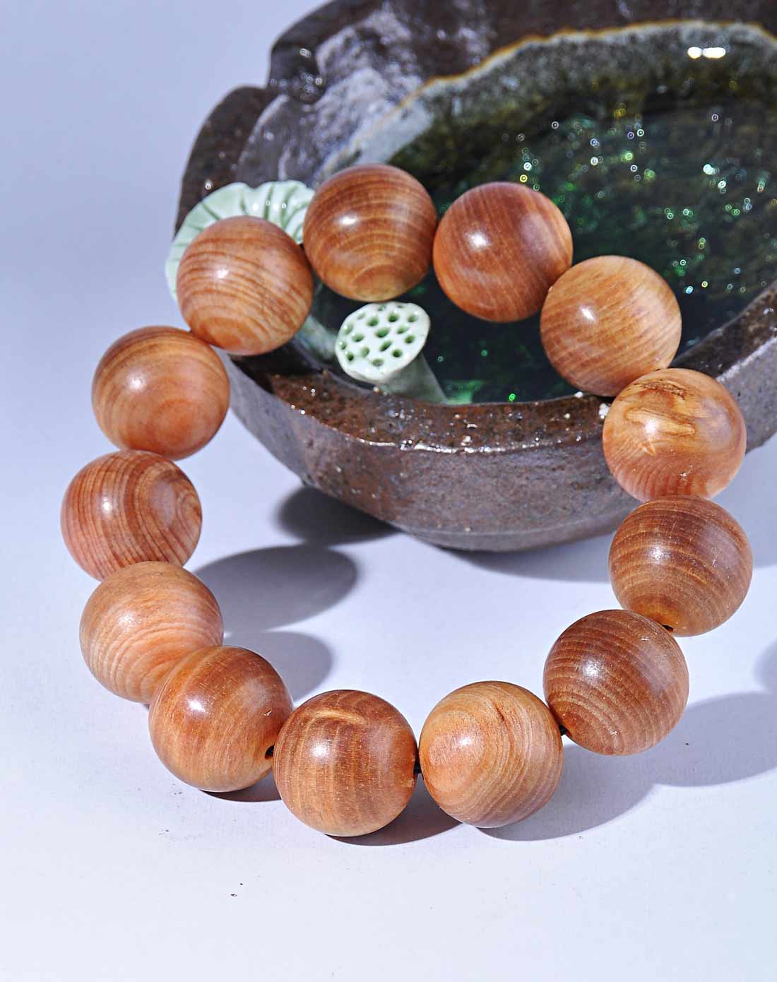 积福资粮血龙木手串