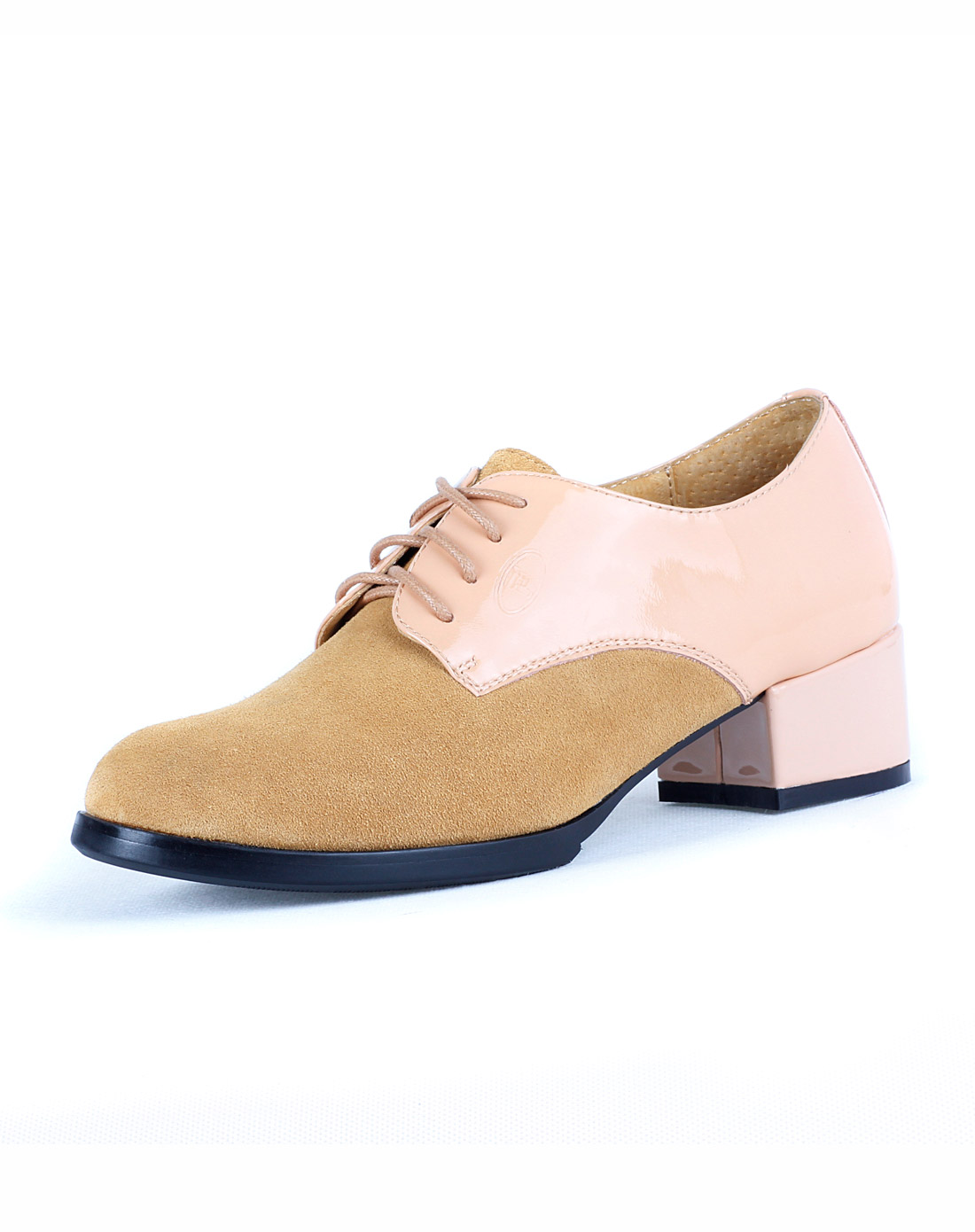 女款深蓝/海军兰色时尚休闲皮鞋