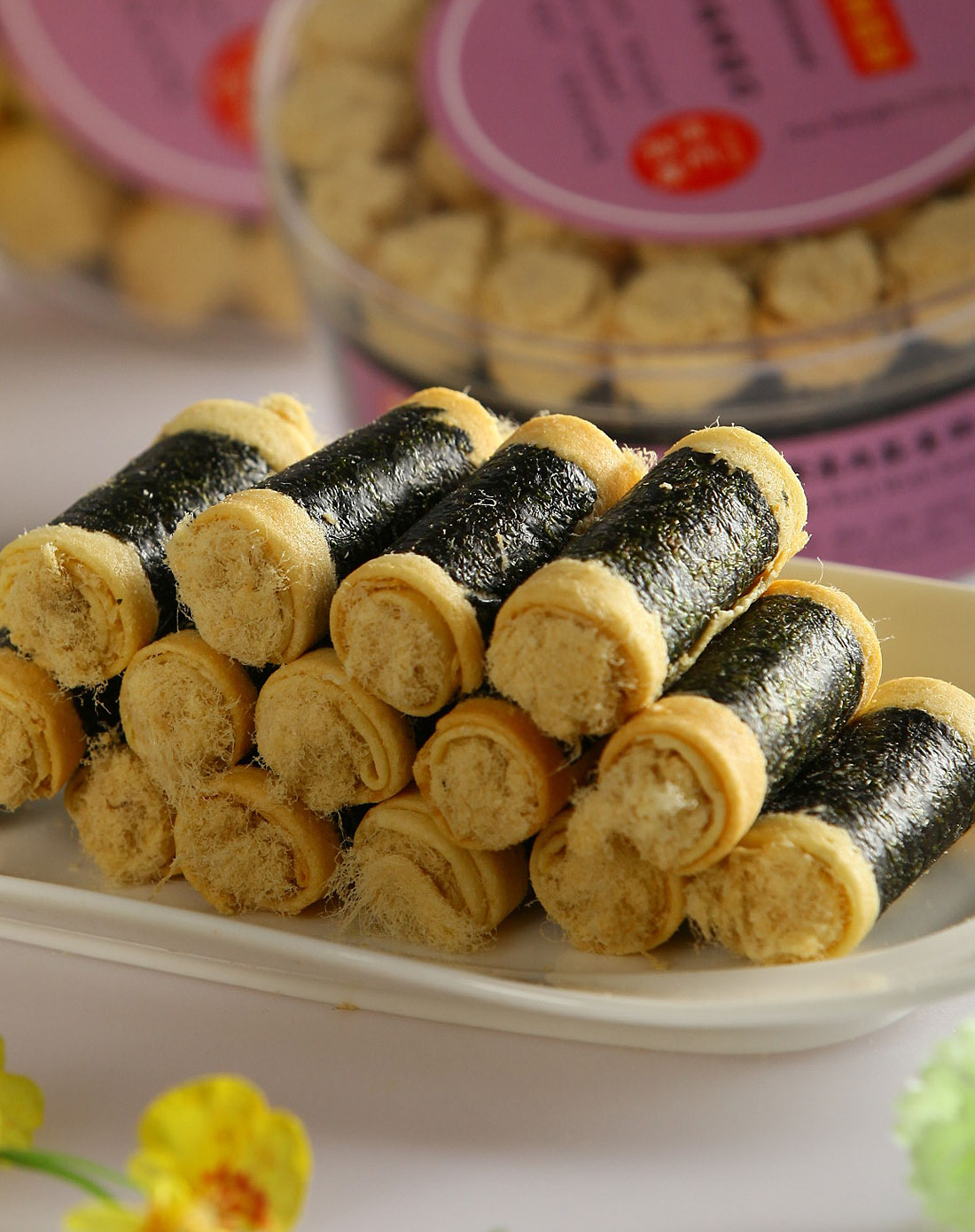 澳门板樟堂 纯手工紫菜肉松蛋卷仔 250g