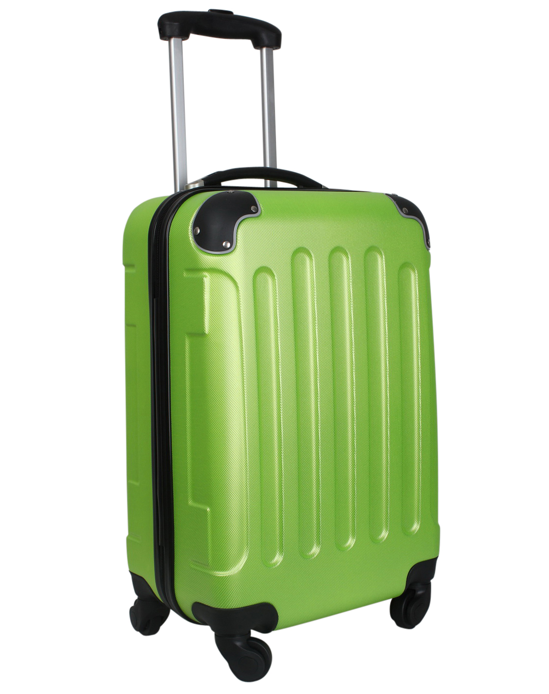 绿色哑光拉杆箱25寸