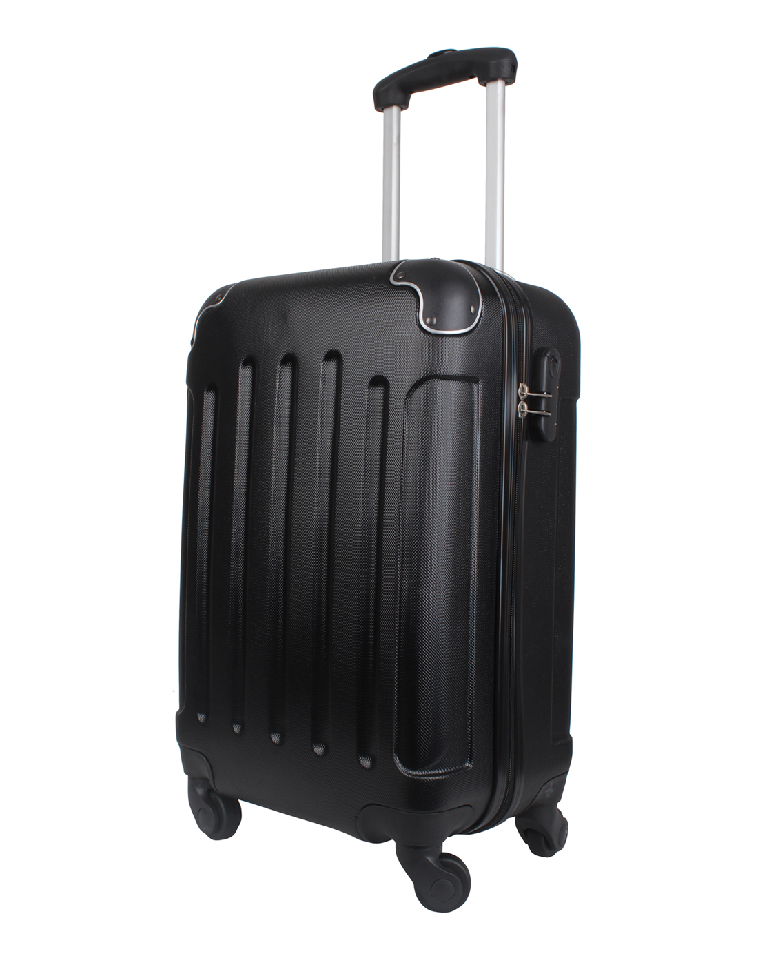 黑色哑光拉杆箱21寸