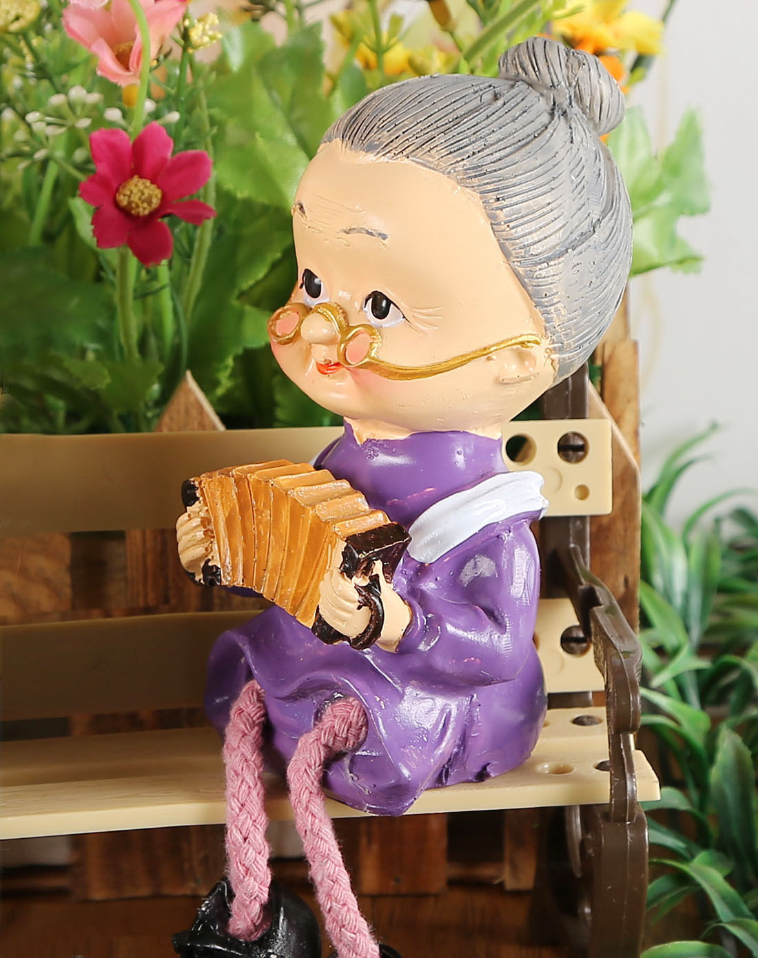 可爱家居摆件-恩爱老人b