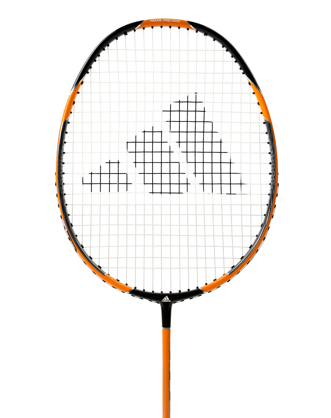 中性款桔黄/黑色precision 880羽毛球拍(不带线)