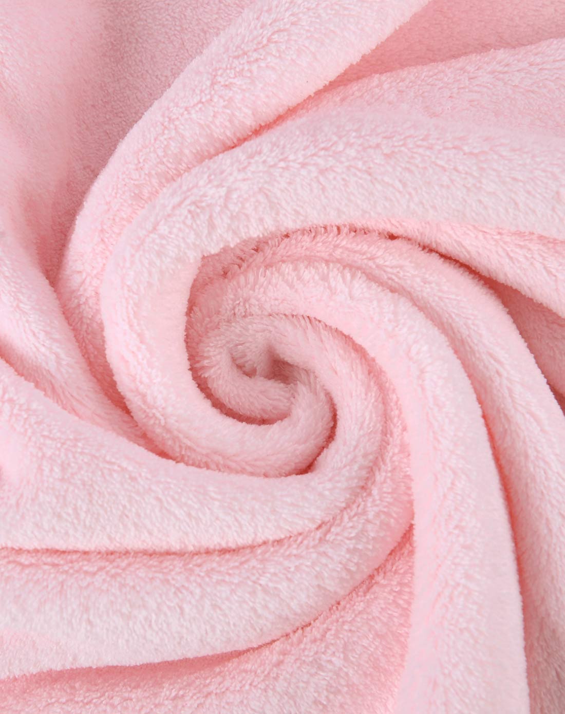 中性粉色珊瑚绒毯(立体兔)