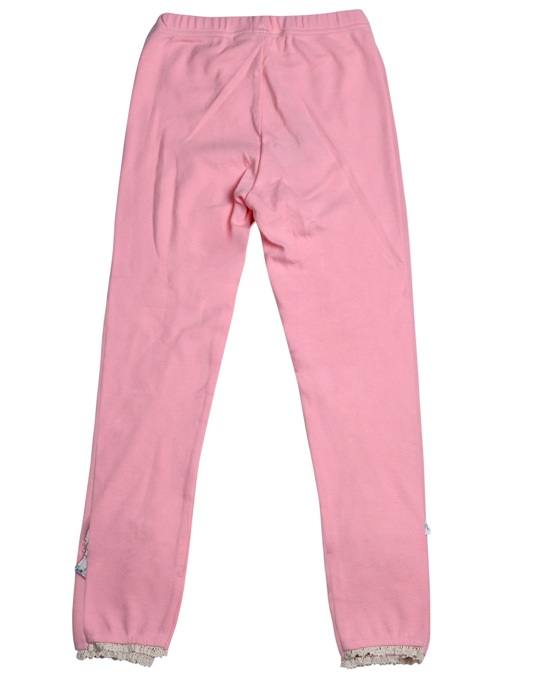 女童粉红色长裤