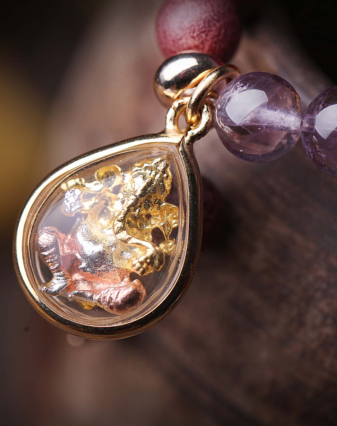 泰国金身龙婆托佛牌手链