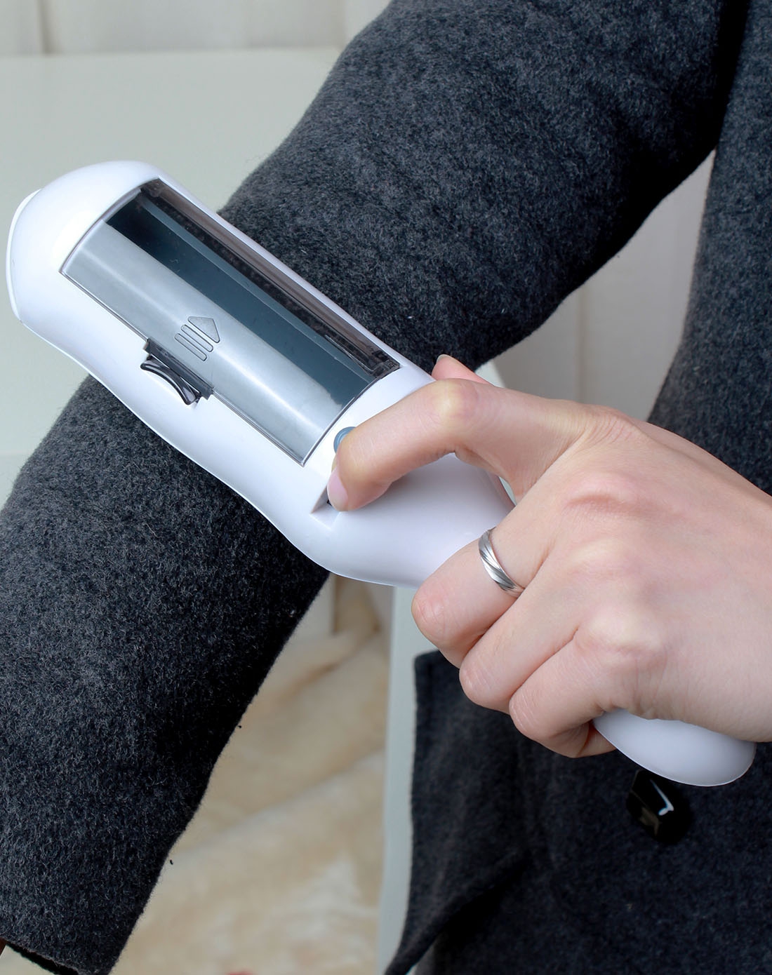 衣物防静电除尘刷毛器-尖头