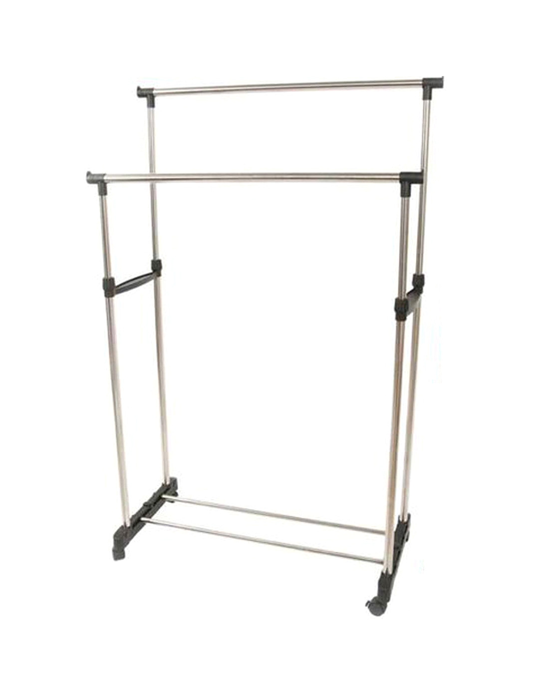 优雅主妇不锈钢双杆晾衣架y91