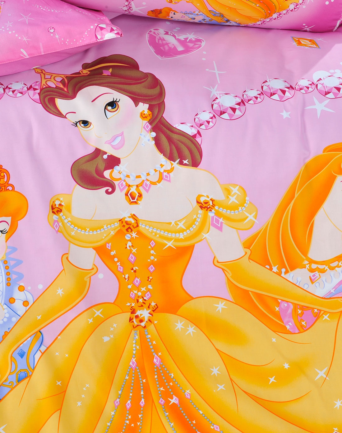 粉色三公主欧式三件套