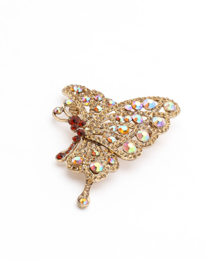 lingo codes饰品专场 金色蝴蝶仙子胸针