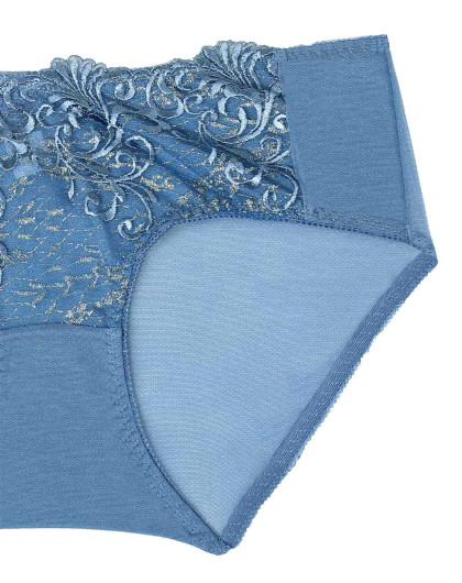 2条装月光蓝色舞夜皇后性感中腰三角内裤w60003blue01_唯品会
